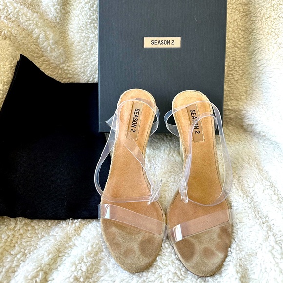 Yeezy Season 2 Lucite PVC heels size 39 - Picture 2 of 8